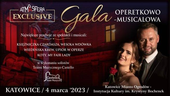 Atmasfera Exclusive Gala Operetkowo – Musicalowa