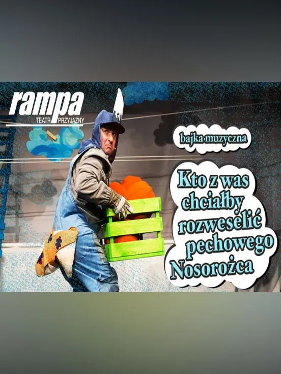 Kto z was chciałby rozweselić pechowego nosorożca