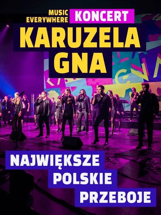 KARUZELA GNA - największe przeboje polskiej muzyki rozrywkowej