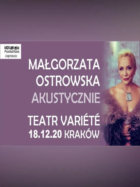 Małgorzata Ostrowska - Akustycznie 