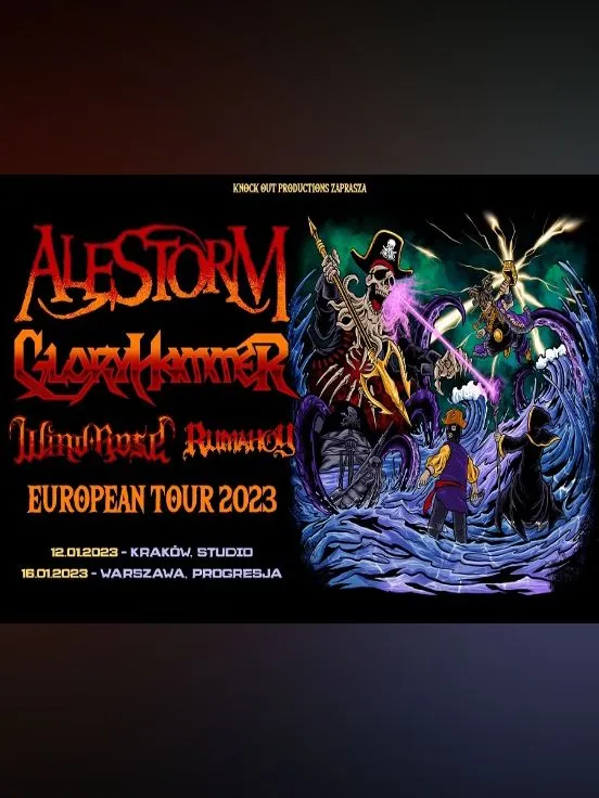 Alestorm + Gloryhammer + Wind Rose + Rumahoy