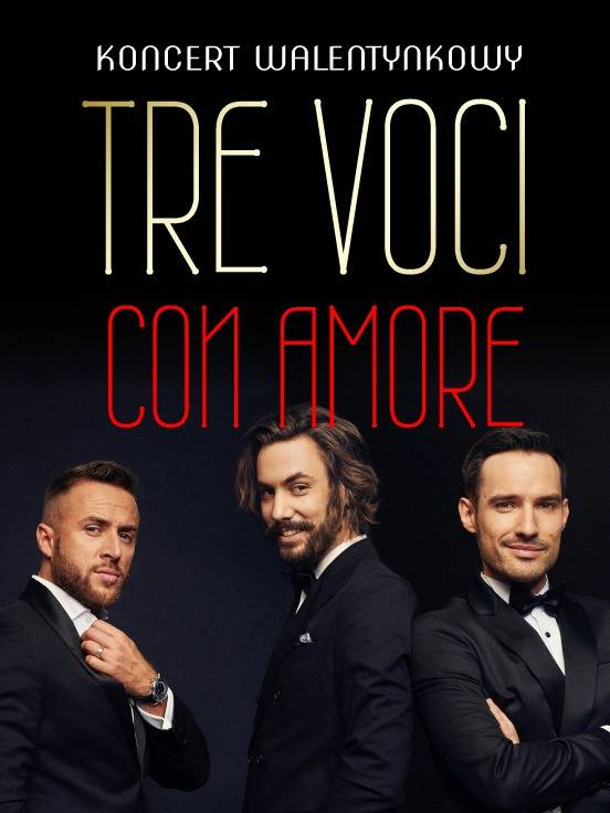 Tre Voci Con Amore - Koncert Walentynkowy