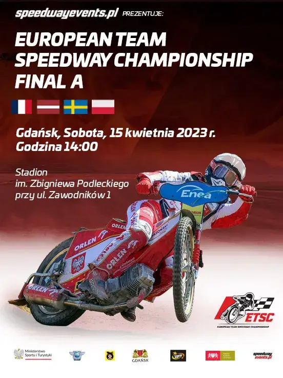 Drużynowe Mistrzostwa Europy - Finał A - Gdańsk 2023