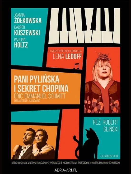Pani Pylińska i sekret Chopina - spektakl komediowy z muzyką na żywo
