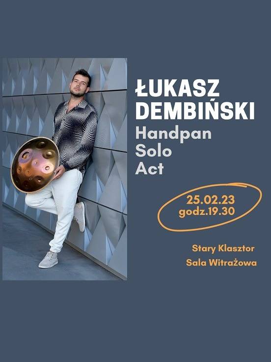 ŁUKASZ DEMBIŃSKI - Handpan Solo Act