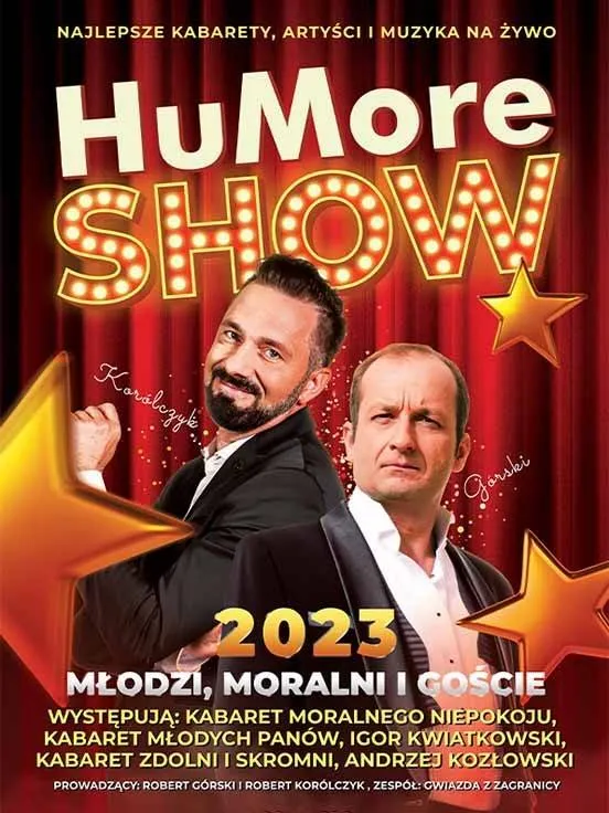 HuMore Show 2023: „Młodzi, Moralni i goście”