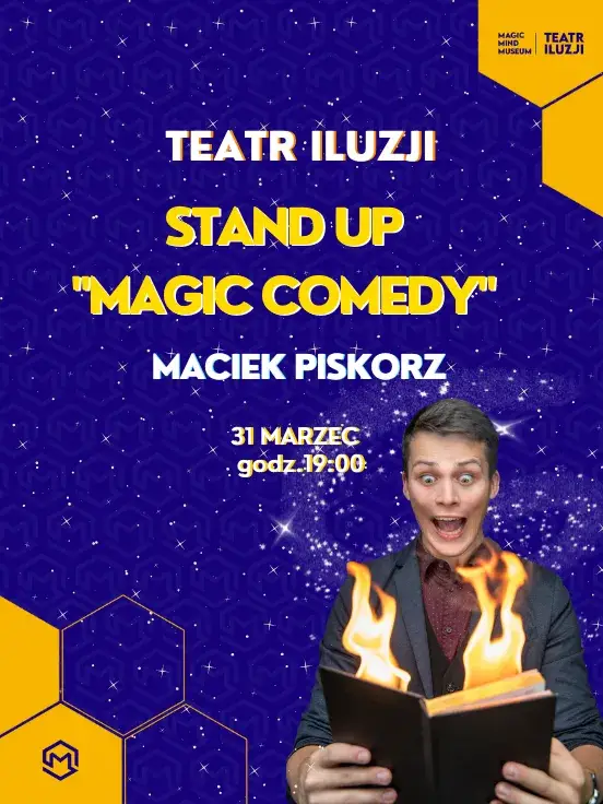 StandUp "Magic Comedy" | Maciek Piskorz w Teatrze Iluzji