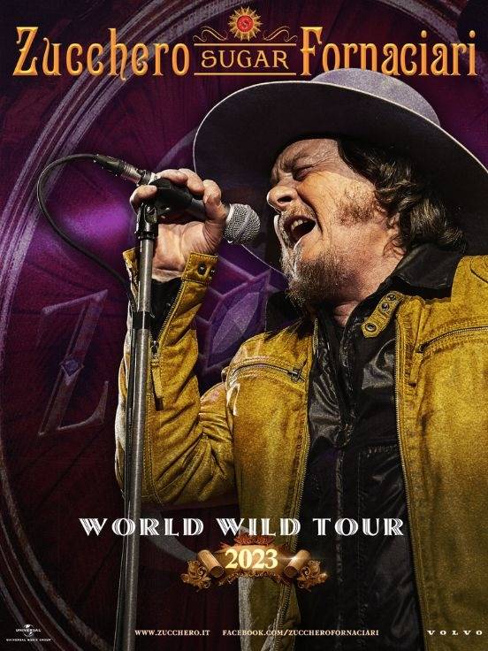 Zucchero Sugar Fornaciari World Wild Tour 2023